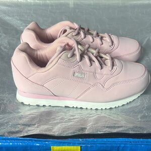 Fila Light Pink Athletic Shoes